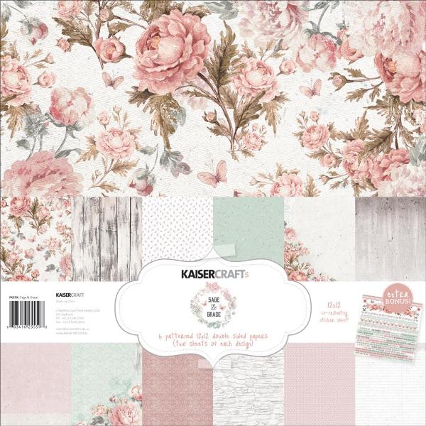 Sage and grace paper pack