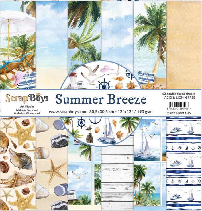 Scrap Boy Summer Breeze Collection Pack 