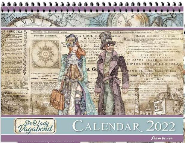 Stamperia 2022 Calendar  - SIR VAGABOND