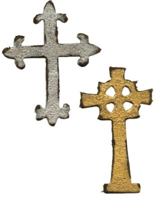Sizzix Movers & Shapers Magnetic Die Set 2PK - Mini Ornate Crosses (SAVE 30%)