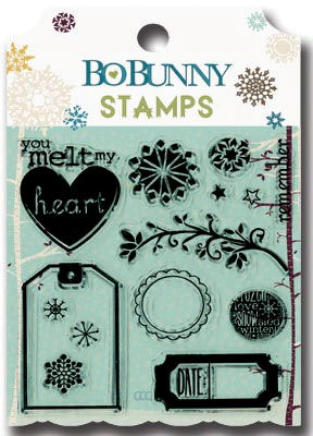 Bo Bunny Snow Day Stamps