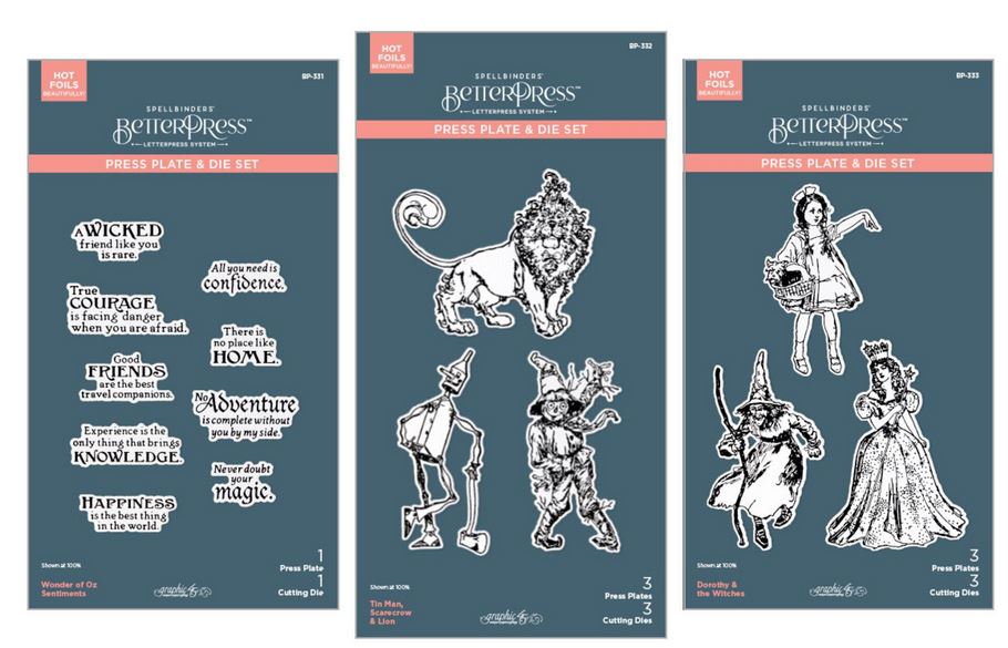 Spellbinders/Graphic 45 Wonder of Oz BetterPress Bundle (BD-1006)
