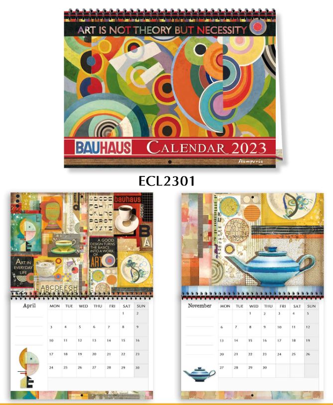 PRE-ORDER: Stamperia 2023 Calendar  -BAUHAUS