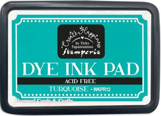 Stamperia Create Happiness Dye Ink Pads - TURQUOISE
