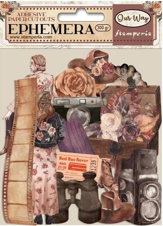 PRE-ORDER: Stamperia Ephemera - OUR WAY