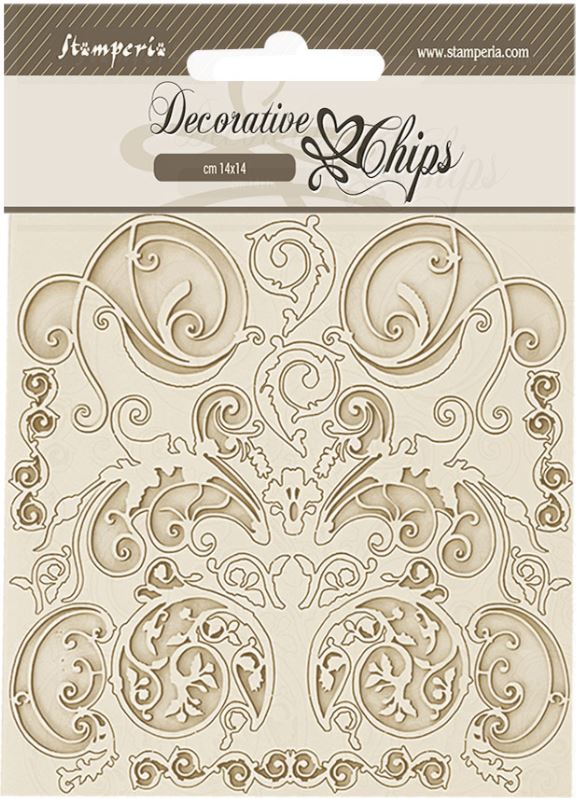 Stamperia Sir Vagabond in Fantasy World Decorative Chips Ornaments (SCB207)