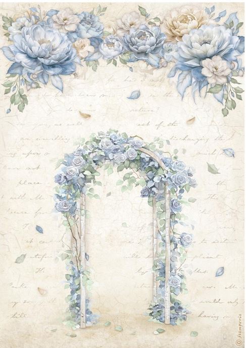 Stamperia Timeless A4 Rice Paper - Arch (DFSA41031)