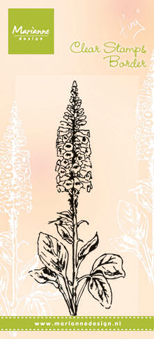 Marianne Design Clear Stamp Tiny's  Foxgloves (TC0848)