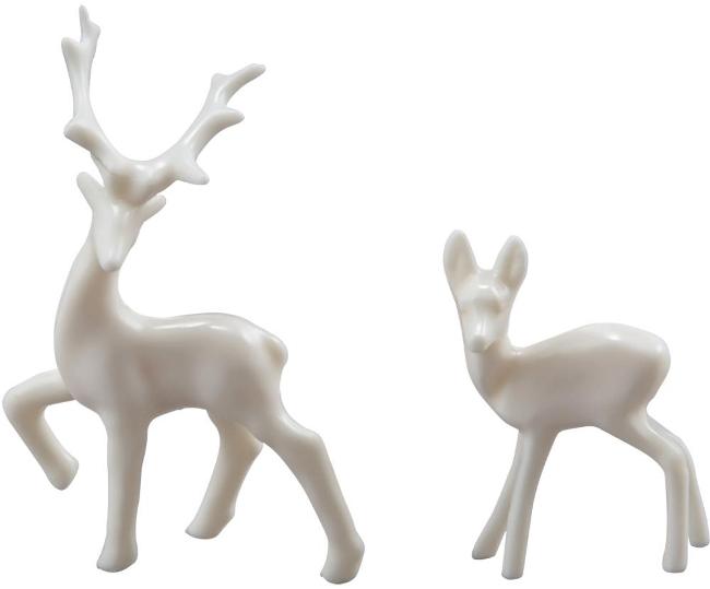 Tim Holtz Idea-Ology Resin Decorative Deer (Pack of 12) (TH93994)