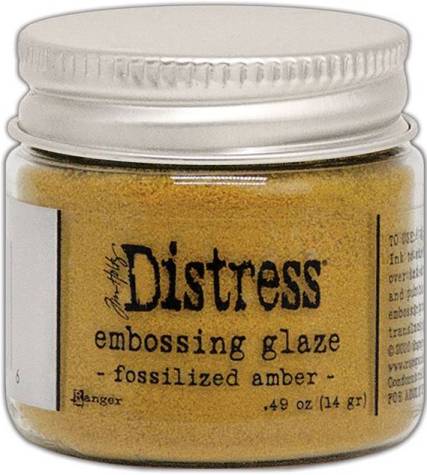 Rangers Tim Holtz Distress Embossing Glaze FOSSILIZED AMBER