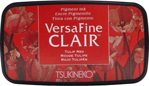 Tsukineko Versafine Clair Ink TULIP RED