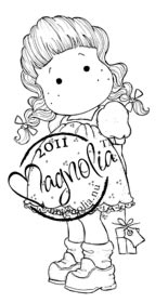 Magnolia Stamps - Tilda with Small Gift