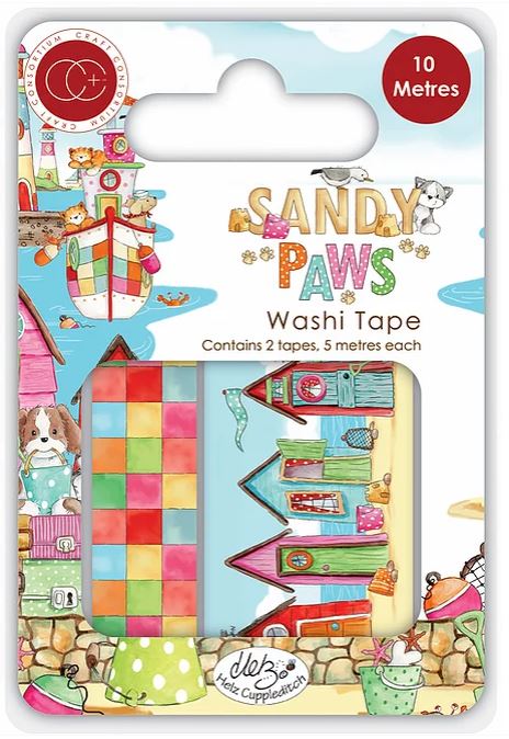 Craft Consortium Sandy Paws Washi tape