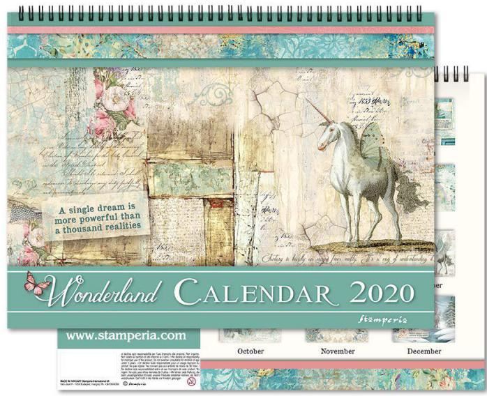 SALE: Stamperia Calendars - WONDERLAND