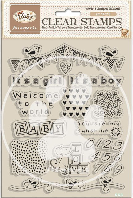 Stamperia Baby Clear Stamp (WTK235) 