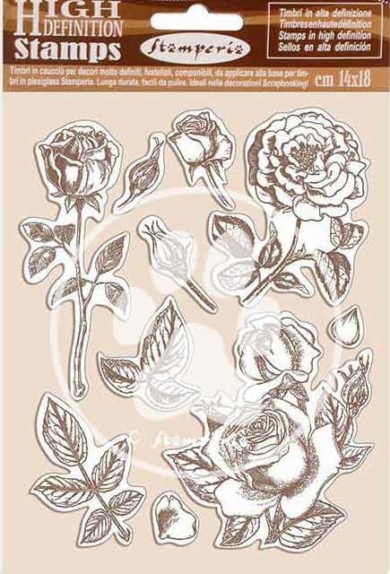 Stamperia Stamps -  Passion Rose (WTKCC198)