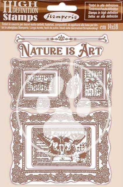 Stamperia Stamps - Nature is Art Frames (WTKCC200)