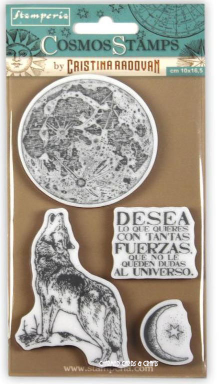 Stamperia Cosmos Stamps - Cosmos Wolf (WTKCCR01)