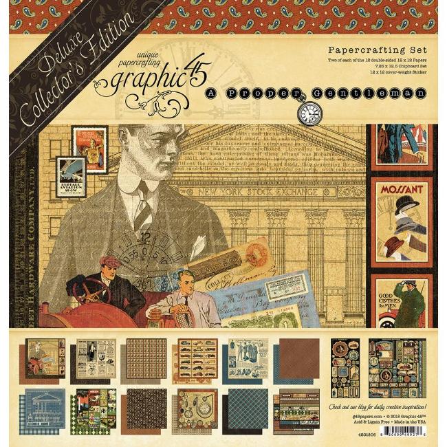 Graphic 45 Deluxe Collector's Edition -A Proper Gentlerman