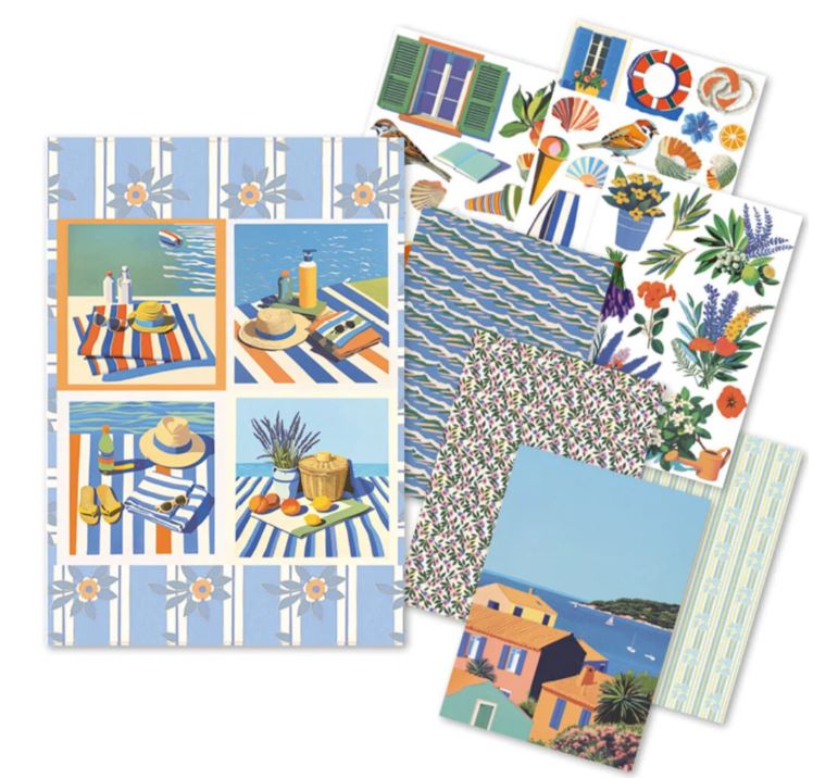 Ciao Bella Riviera Dream A5 Rice Paper Mixed (8pcs) (CBRS040) 