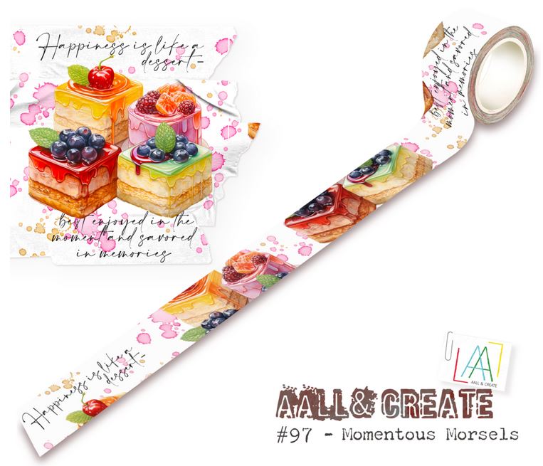 Aall and Create Washi Tape - Momentous Morsels (AALL-MT-097)