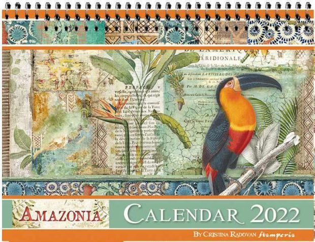 Stamperia 2022 Calendar  - AMAZONIA