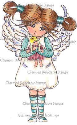 Delectable Clear Stamps - Angel Annie 