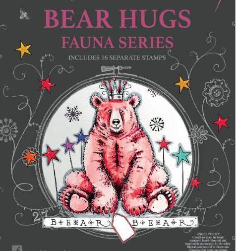 Pink Ink Design Stamps -  Bear Hugs (  Stamps)