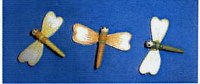 Assorted Wooden Dragonflies (pack of 12)