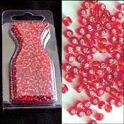 Red Segment Beads (1002)