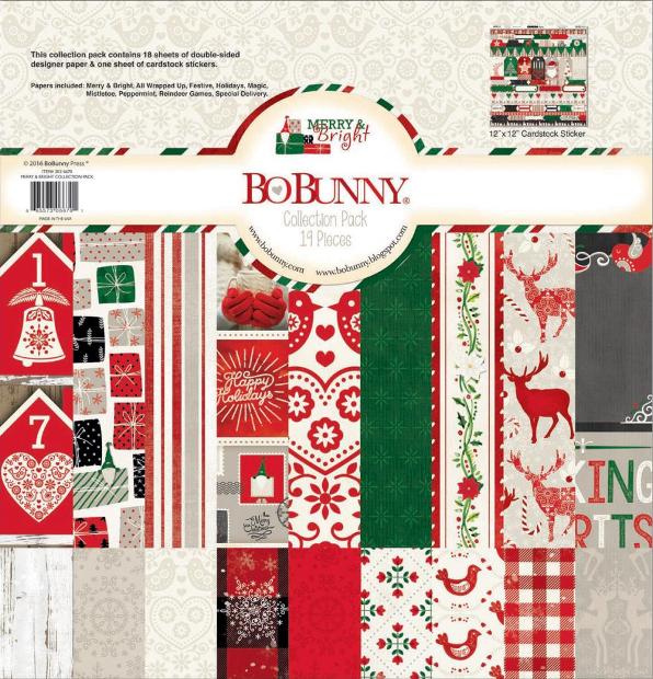 Bo Bunny Merry & Bright Collection Pack