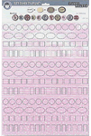 HALF PRICE Lil' Davis Bubble Background Stickers - Pink