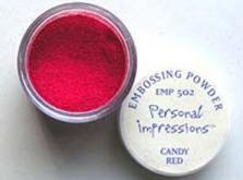 Embossing Powder - Candy Red