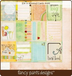 Fancy Pants On a Whimsy - Cards