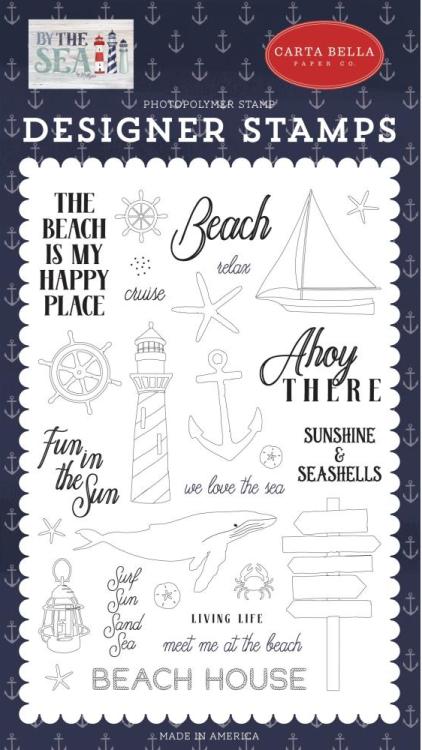 Carta Bella Stamps By The Sea - Ahoy There