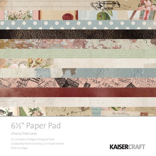 Kaisercraft Cherry Tree Lane Paper & Die Cut Pad