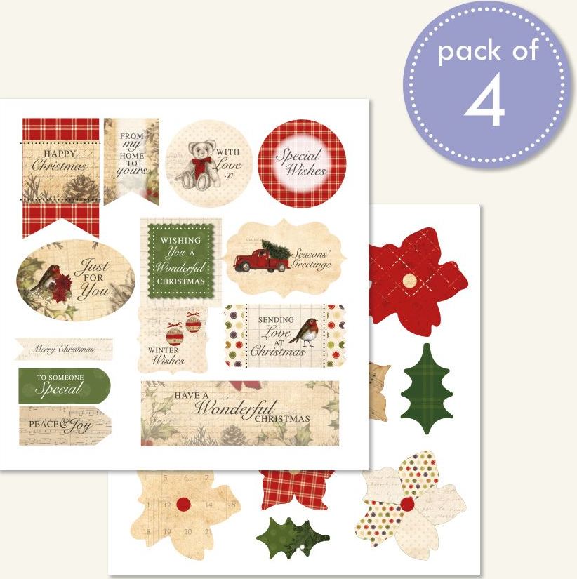 Craftwork Cards Christmas Cheer Die Cuts - Set 3