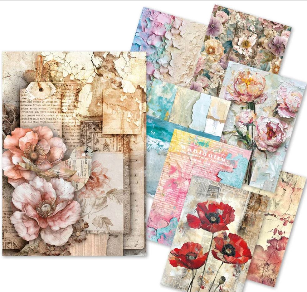 Ciao Bella Wild Blossom A5 Tissue Paper Set (24pcs) (ME004) 