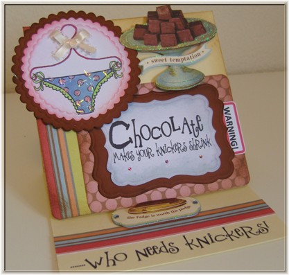 Knickers Example Card