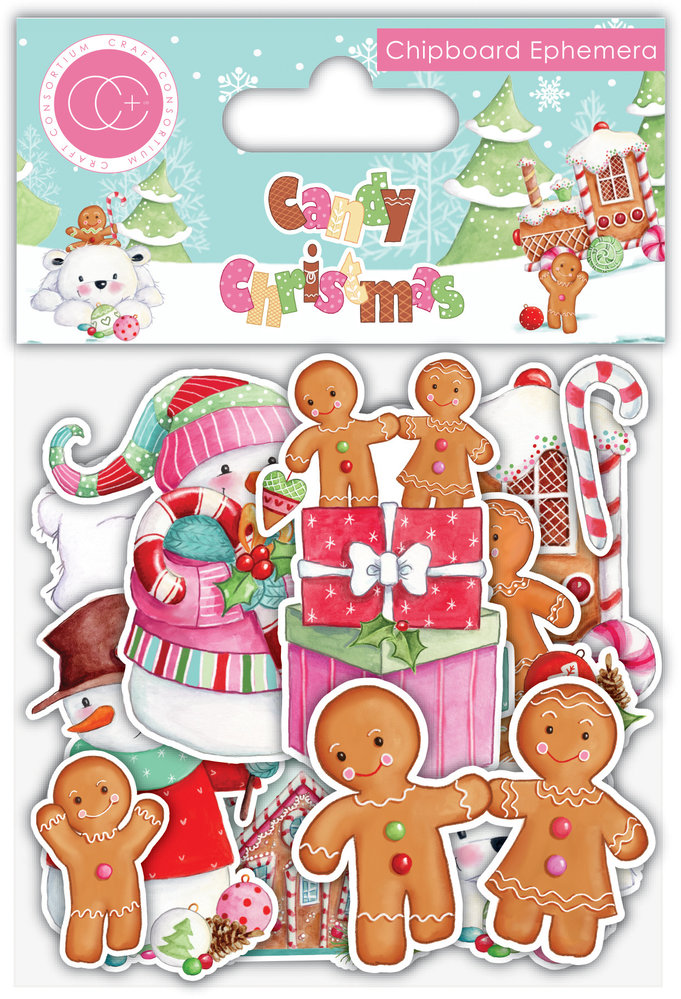 Craft ConsortiumCandy Christmas Wooden Shapes
