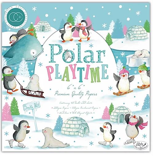 Craft Consortium Polar Time Premium Paper Pad 6x6