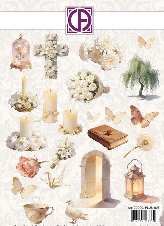 Creatief Art In Loving Memory Die-Cuts Creative CutOuts (23pcs) (CCODC-PLUS-003)