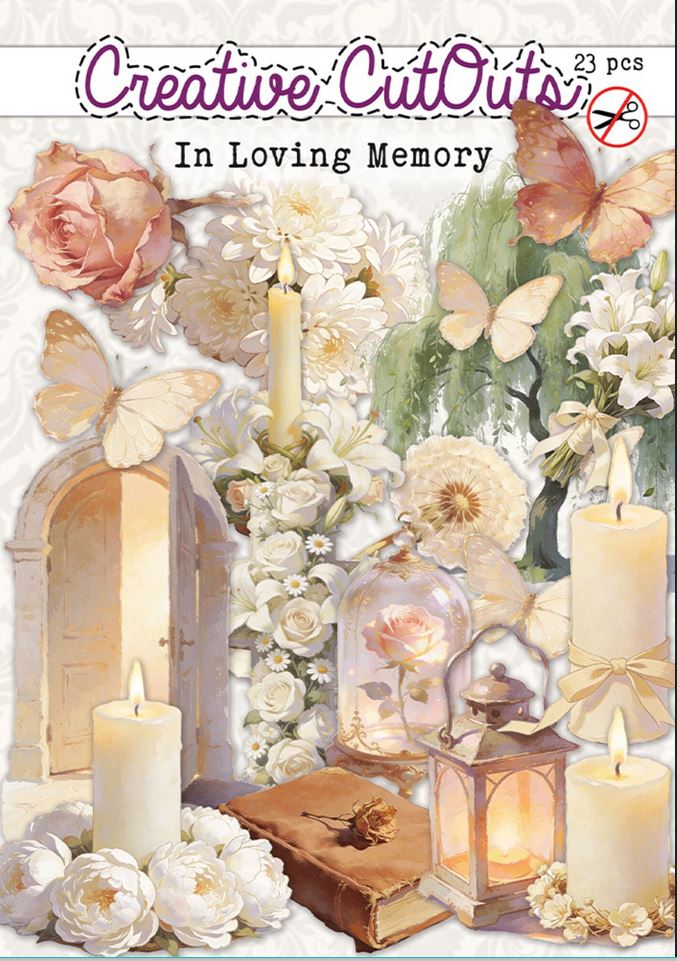 Creatief Art In Loving Memory Die-Cuts Creative CutOuts (23pcs) (CCODC-PLUS-003)