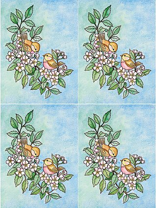 Dcoupage - Blossom Birds 