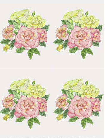 Dcoupage - Rose Group (050)