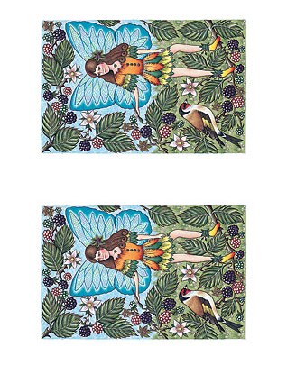 D�coupage - Autumn Fairy (059)  