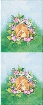 Dcoupage - Summer Rabbit - Small (070)  