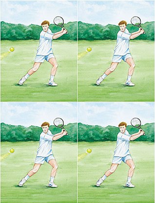 D�coupage - Tennis