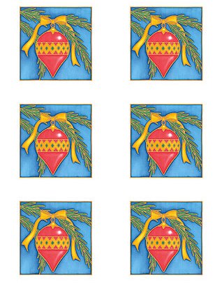 Decoupgae - Christmas Bauble (Small)(175)