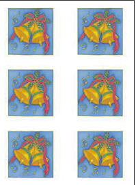 Dcoupage - Christmas Bells Small (179)